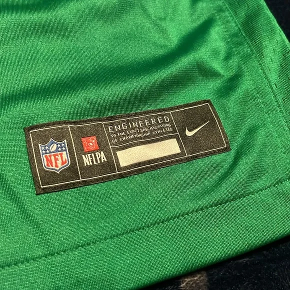 Philadelphia Eagles 🦅 #62 Jason Kelce Kelly Green On Field NFL Nike Jersey - Picture 6 of 11